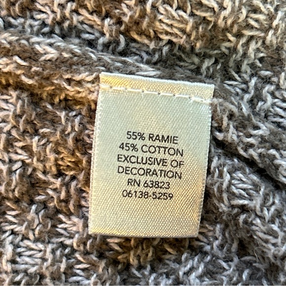 Christopher & Banks Layered Look V-Neck Sweater Size Large - Picture 6 of 9